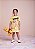 Vestido Infantil Pooh Amarelo Anime - Imagem 2