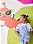 Blusa Infantil Babado Mangas Bimbi - Imagem 3