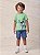 T-shirt Infantil Mickey  E Pateta Verde Youccie - Imagem 1