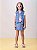 Shorts Jeans Infantil Corações Strass Momi - Imagem 1