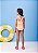 Maio Infantil Daisy Laranja Fluor Momi - Imagem 3