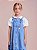 Salopete Infantil Jeans Anime - Imagem 2