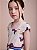 Vestido Infantil Bordado Borboletas Anime - Imagem 3