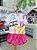 Conjunto Infantil Pooh Saia Balone Anime - Imagem 1