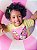 Blusa Infantil Carro Hello Kity Verde Melao Momi - Imagem 3