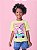 Blusa Infantil Carro Hello Kity Verde Melao Momi - Imagem 2