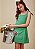 Vestido Linho Com Pregas Verde I Am - Imagem 3