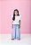 Blusa Infantil Babados Tricoline Momi - Imagem 1