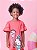 Vestido Infantil Hello Kitty Coral Momi - Imagem 2