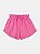 Shorts Infantil Moletom Rosa Cherry Momi - Imagem 1