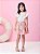 Conjunto Infantil Saia Bege Floral Momi - Imagem 1