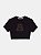 Baby Tee Com Strass Preto I Am - Imagem 1