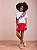 Conjunto Infantil Lenço Com Shorts Anime - Imagem 3