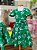 Vestido Infantil Laise Verde Folha Anime - Imagem 2