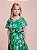 Vestido Infantil Laise Verde Folha Anime - Imagem 2