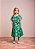 Vestido Infantil Laise Verde Folha Anime - Imagem 3