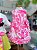 Vestido Infantil Balone Frutas Hachuradas Anime - Imagem 1