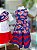 Vestido Infantil Fundo Do Mar Anime - Imagem 1