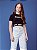 T Shirt Baby Tee Sorry Preta I Am - Imagem 1