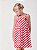 Vestido Infantil Listrado Diagonal Bimbi - Imagem 1
