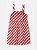 Vestido Infantil Listrado Diagonal Bimbi - Imagem 3