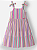 Vestido Infantil Listras Arco Iru Bimbi - Imagem 3