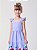 Vestido Marias Azul Com Cerejas Bimbi - Imagem 1