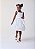 Vestido De Laise Infantil Branco Bimbi - Imagem 3