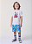 Conjunto Infantil Marvel  Bermuda Estampada Bimbi - Imagem 2