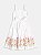 Vestido Branco Infantil Bordado Flores Momi - Imagem 6