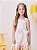 Vestido Branco Infantil Bordado Flores Momi - Imagem 2