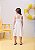 Vestido Branco Infantil Bordado Flores Momi - Imagem 5