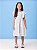 Vestido Infantil Compose De Laise Off White Momi - Imagem 1