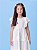 Vestido Infantil Compose De Laise Off White Momi - Imagem 2
