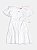 Vestido Infantil De Laise Babado Branco Momi - Imagem 3