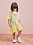 Vestido Infantil Tinker Bell Verde Melao Anime - Imagem 1