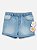 Shorts Infantil Jeans Flor Bimbi - Imagem 3