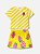 Conjunto Infantil Listras Diagonais Amarelo Bimbi - Imagem 4