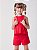 Conjunto Infantil Vermelho Com Laise Bimbi - Imagem 1
