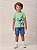Bermuda Jeans Infantil Elastico Youccie - Imagem 1