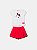 Conjunto Infantil Minnie Shorts Saia Anime - Imagem 3