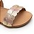 Sandalia Infantil Metalic Gold Rosa Tip Toye Joye - Imagem 4