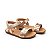 Sandalia Infantil Metalic Gold Rosa Tip Toye Joye - Imagem 2