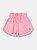 Shorts Infantil Moletom Rosa Neon Momi - Imagem 1