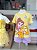 Blusa Infantil Princesa Bella Amarelo Anime - Imagem 1