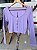 Blusa Ml Canelada Teen Lilas - Imagem 1