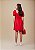Vestido Vermelho Com Mangas Bufantes I Am - Imagem 2