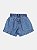 Shorts Saia Jeans Infantil Pregas Momi - Imagem 4