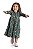 Vestido Infantil Borboletas Verde Jaca Lele - Imagem 1