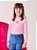 Blusa Infantil Rosa Canelada Cão Bimbi - Imagem 2